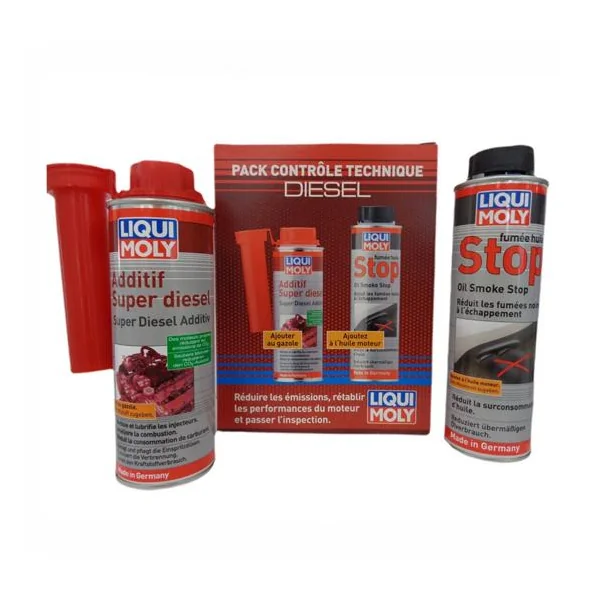 Additif Pack contrôle technique diesel - LIQUI MOLY