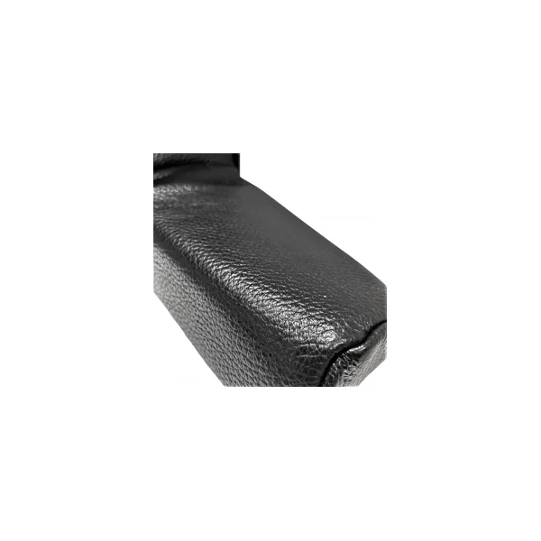 Appuie Tête Large Cuir Noir