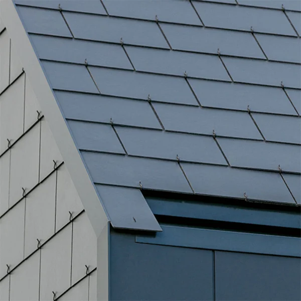 Ardoise en fibres-ciment avec bords droits et surface lisse - Cedral Tecta Smooth