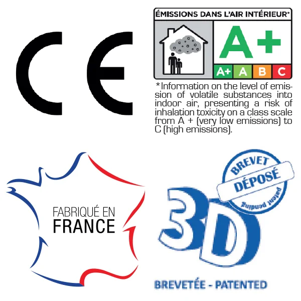 Bande joint 3D Gypso papier kraft joints droits concaves 5 CM - 150 M