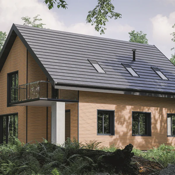 Bardage en PVC cellulaire imitation bois - Claircel Premium