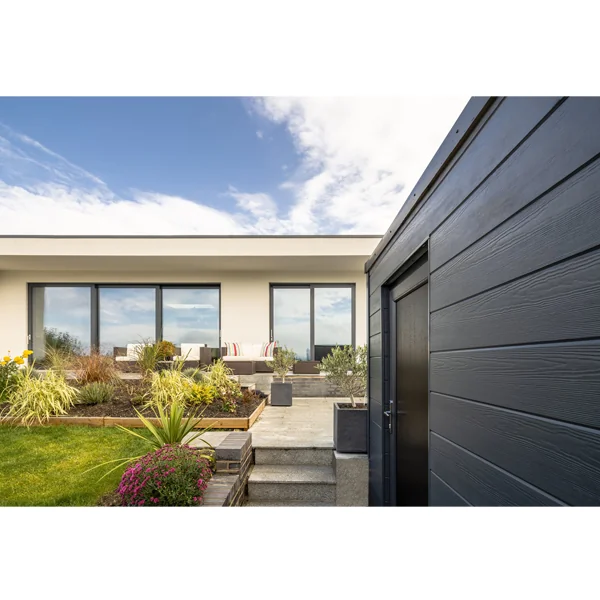 Bardage Hardie Plank Cedar en composite - Brume du Matin - 180 MM x 8,00 MM - 3,60 M