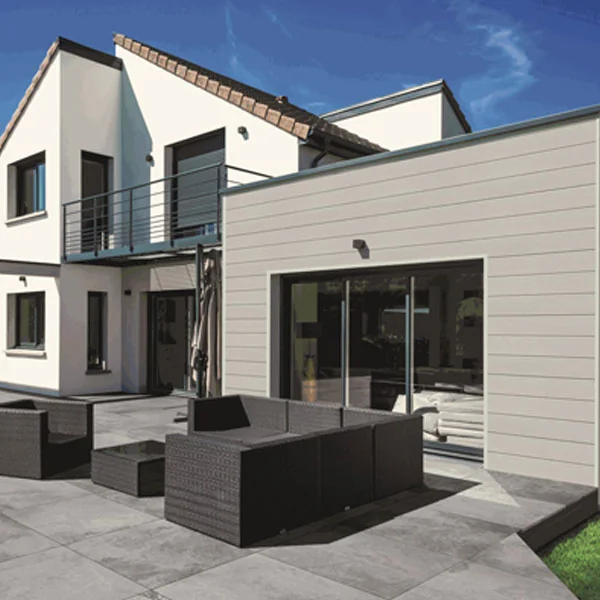 Bardage Hardie Plank Cedar en composite - Gris Anthracite - 180 MM x 8,00 MM - 3,60 M