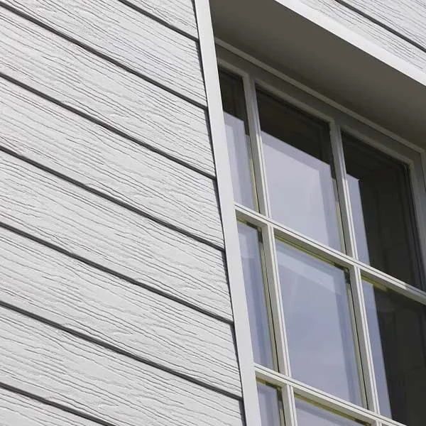 Bardage PVC extérieur imitation bois - 300mm x 4 m - Gris clair