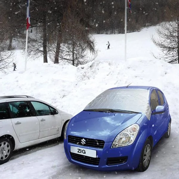 Bâche anti-givre bleue + Raclette OFFERTE