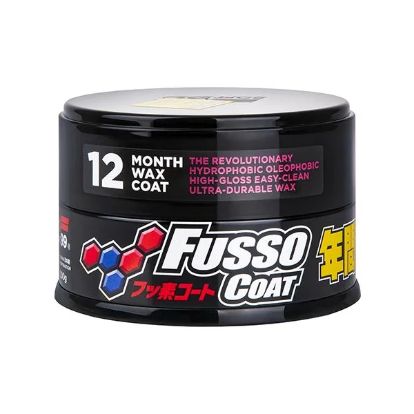 Cire de protection peinture FUSSO COAT 12 MONTHS WAX DARK 200gr - SOFT99