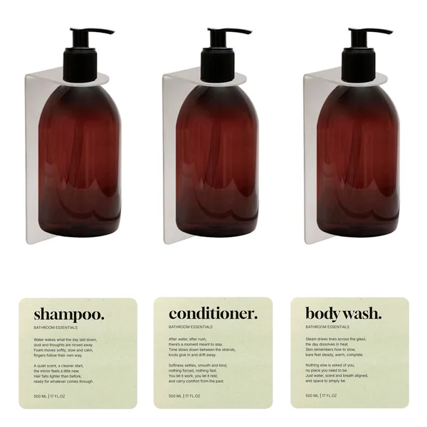 Ensemble de douche Premium - Acier Inoxydable Brossé