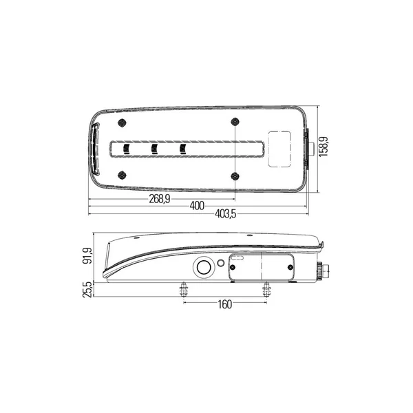 FEU ARRIÈRE DROIT 24V 100 % LED POUR MAN ( OE : 81.25225-6562 ) CONNECTEUR DIN