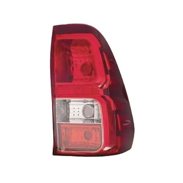 Feu arrière droit pour TOYOTA HILUX VIII 2016-2020, blanc et rouge, Neuf