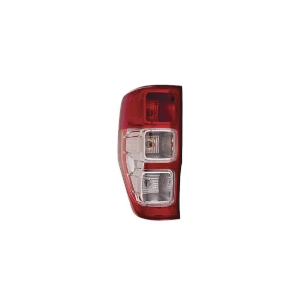 Feu arrière gauche pour FORD RANGER, 2012-2016, rouge, sans feu antibouillard arrière, neuf