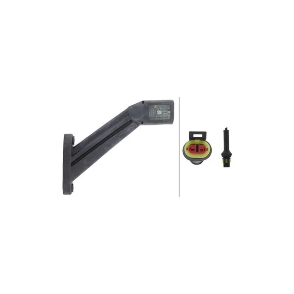 Feu d'encombrement LED Hella AMP - Gauche - 12/24V