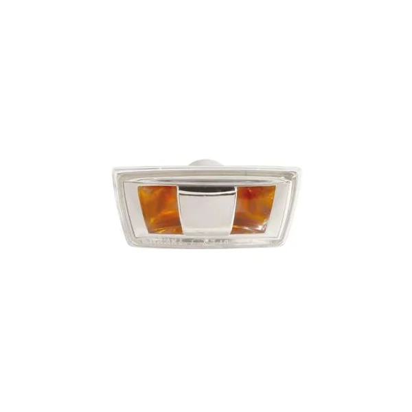Feu répétiteur clignotant gauche pour OPEL CORSA D phase 1, 2006-2010, contour gris, aile avant