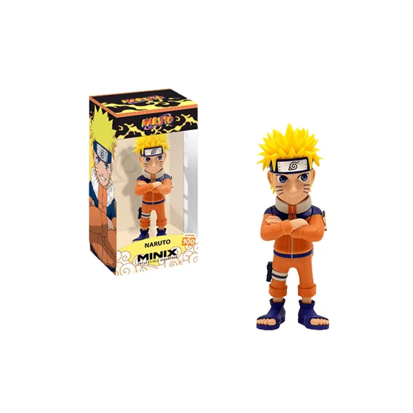 Figurine Naruto Uzumaki 12 cm à collectionner sous licence officielle Naruto - MINIX