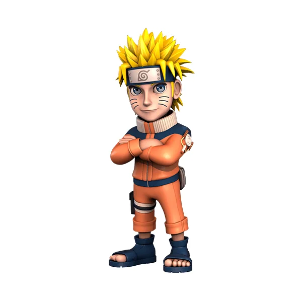 Figurine Naruto Uzumaki 12 cm à collectionner sous licence officielle Naruto - MINIX