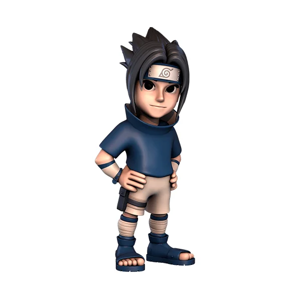 Figurine Sasuke Uchiwa 12 cm sous licence officielle Naruto - MINIX