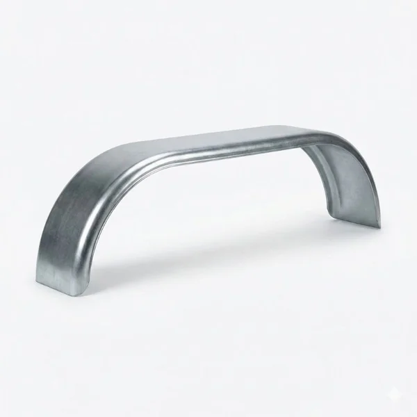 Garde boue métal galvanisé rond tandem 14"