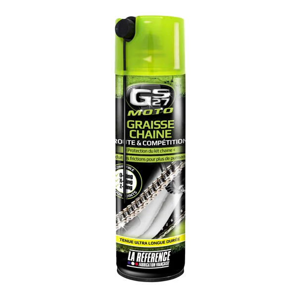 Graisse chaîne GS27 MOTO route et compétition 250 ml