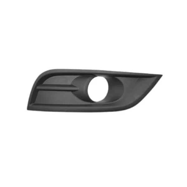 Grille avant droite pour RENAULT KOLEOS II depuis 2017, noire, avec trou feu antibrouillard, Neuve