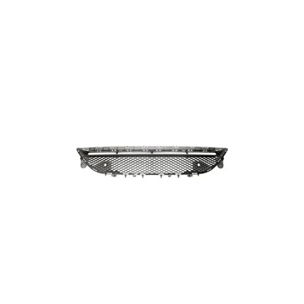 Grille centrale pare-chocs avant pour MERCEDES CLASSE E 2016-2020 (W213), Mod. AMG, noire, Neuve
