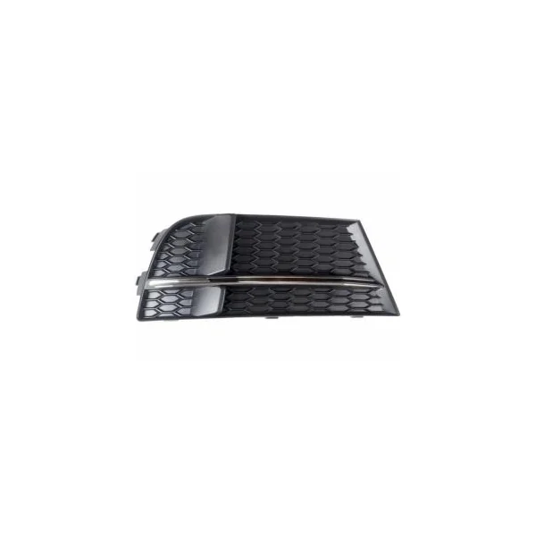 Grille de calandre droite pour AUDI A3 III phase 2 BERLINE 2016-2020, noire & chromée, Mod. S-LINE, Neuve