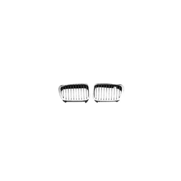 Grille de radiateur avant gauche pour BMW Serie 3 E46 COUPÉ, 1999-2001, chromée, Neuve