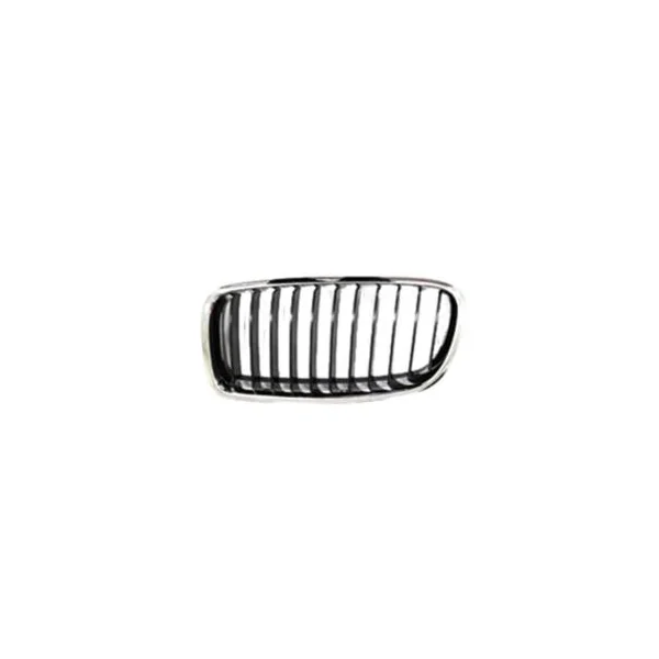 Grille de radiateur avant gauche pour BMW Serie 3 F30/F31, 2012-2014, chromée/noire, Mod. BASIS, Neuve