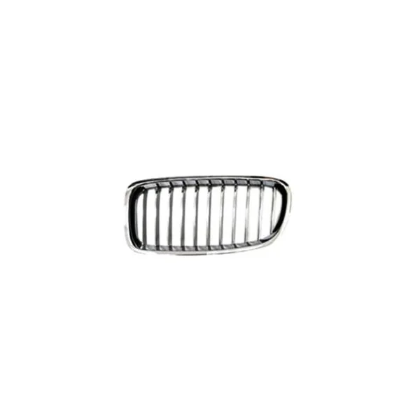 Grille de radiateur avant gauche pour BMW Serie 3 F30/F31, 2015-2018, chromée/noire, Mod. LUXURY LINE, Neuve