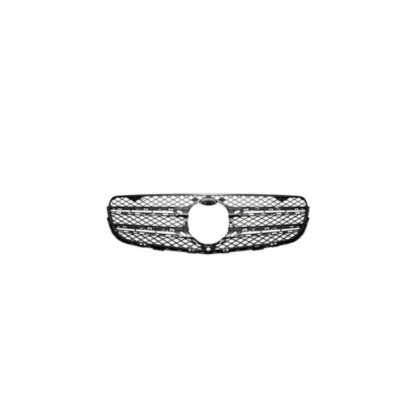 Grille de radiateur pour MERCEDES CLASSE GLC, 2015-2020 (X253), noire, trou caméra, Neuve