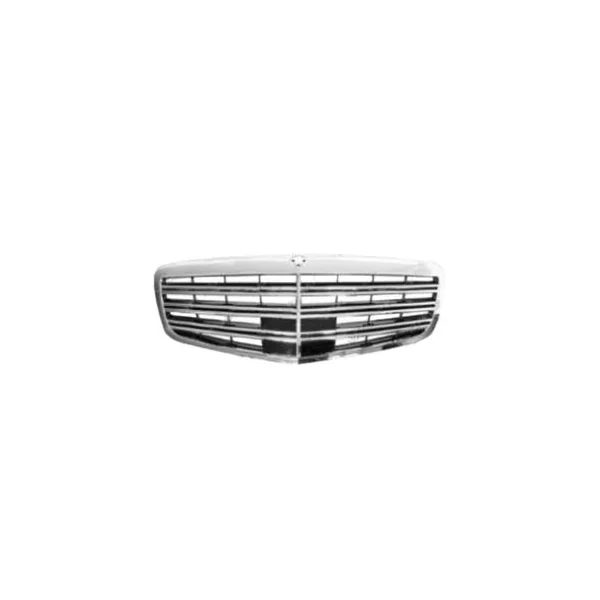 Grille de radiateur pour MERCEDES CLASSE S, 2009-2013 (W221), chromée/noire, Neuve