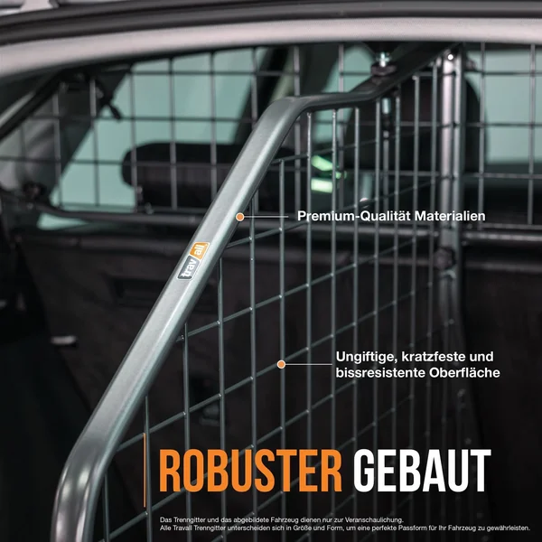 Grille de séparation et grille de division pour coffreAudi Q6 e-Tron (2024-)