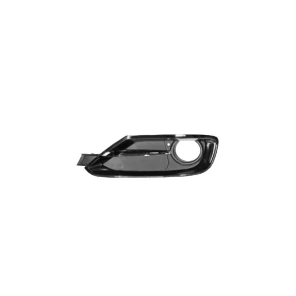 Grille Pare chocs avant gauche pour BMW Serie 3 F30, 2012-2014, trou antibrouillard, noire, Mod. SPORT LINE, Neuve