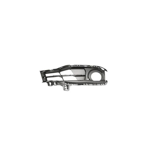 Grille pare-chocs avant gauche pour BMW Serie 3 F30/F31, 2015-2018, ouverte, trou feu antibrouillard, noire, Mod. SPORT LINE, Neuve