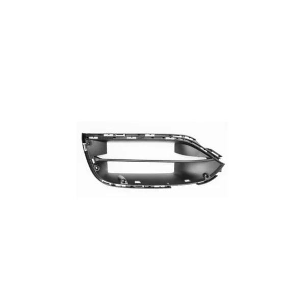 Grille pare-chocs avant gauche pour MERCEDES CLASSE C phase 2, 2018-2021 (W205), avec trous moulures, noire, Mod. AMG, Neuve