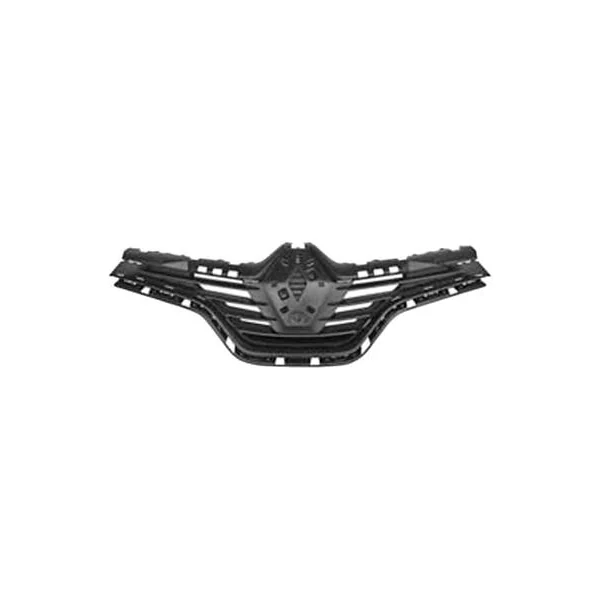 Grille radiateur pour RENAULT CAPTUR, 2013-2017, Noire, Neuve