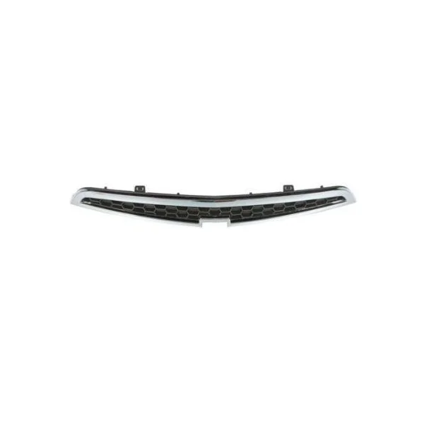Grille radiateur supérieure pour CHEVROLET SPARK 1 2009-2012, avec profil chromé, Neuve