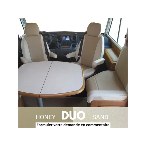 Housse camping-car sur mesure LEATHER TOUCH