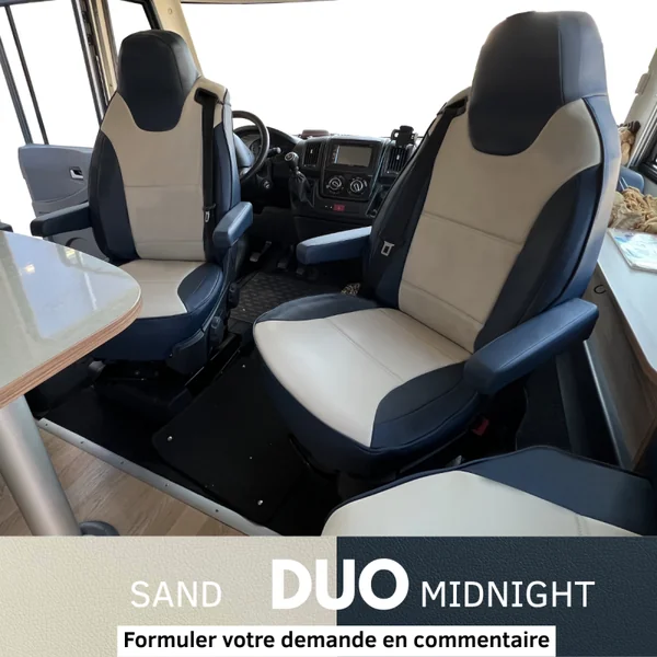 Housse camping-car sur mesure LEATHER TOUCH