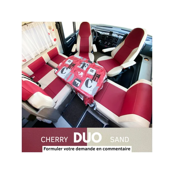 Housse camping-car sur mesure LEATHER TOUCH