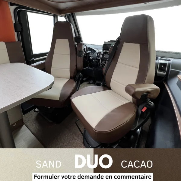 Housse camping-car sur mesure LEATHER TOUCH