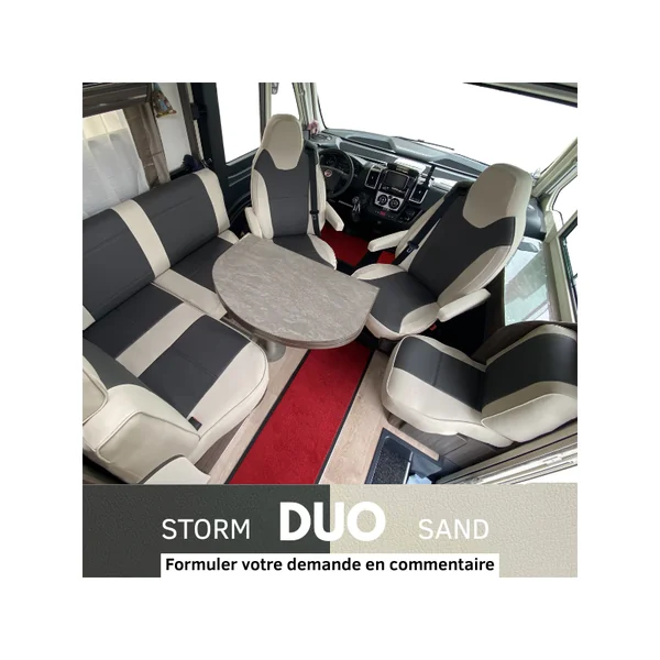 Housse camping-car sur mesure LEATHER TOUCH