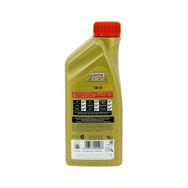 Huile moteur CASTROL Edge 5W40 1L