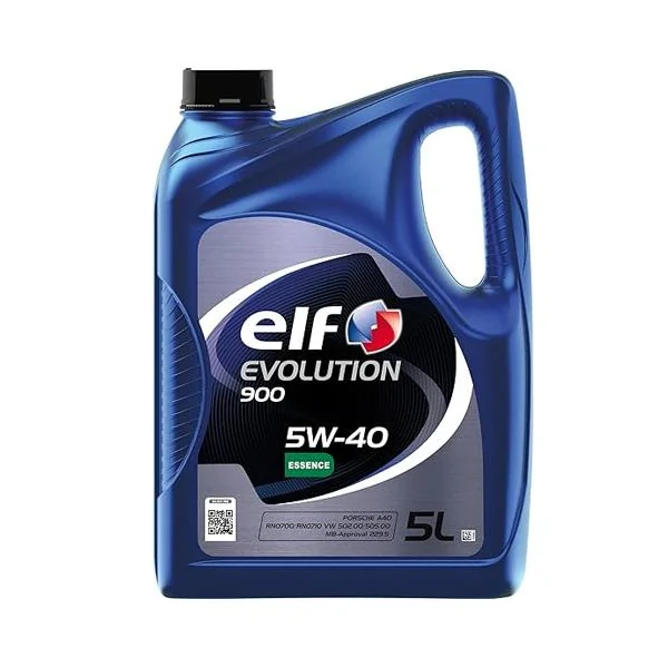 Huile moteur Evolution 900 Turbo 5W40 Diesel 5L - ELF