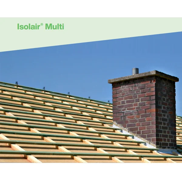 Isolant fibre de bois toiture et façade Isolair Multi - ép.35 MM - R=0,75 m².K/W