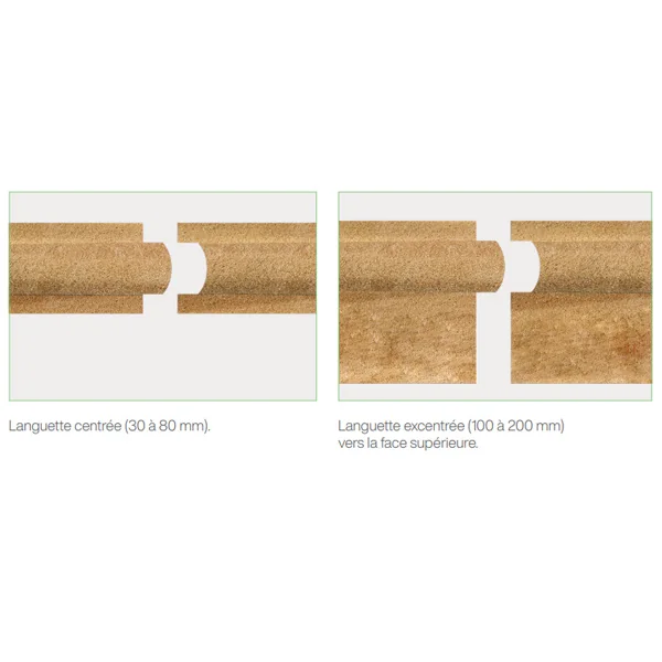 Isolant fibre de bois toiture et façade Isolair Multi - ép.35 MM - R=0,75 m².K/W