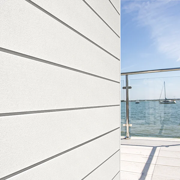 Lame de bardage Cedral Click finition Smooth - couleur Blanc C01
