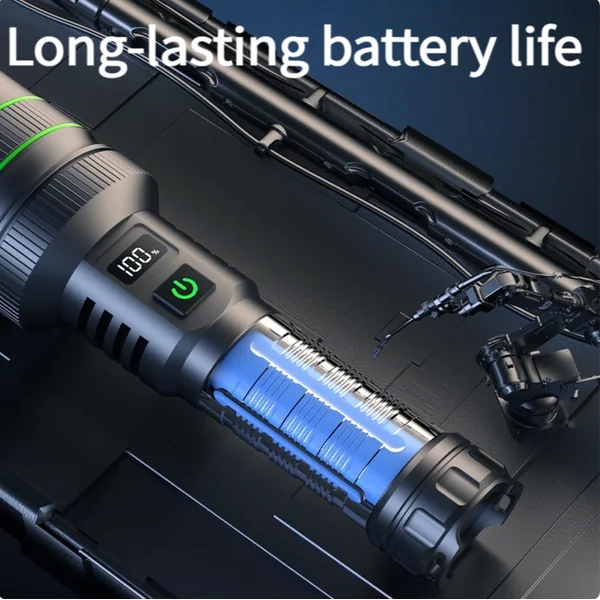 Lampe Torche Voiture Puissante 9000 Lumens PowerBank | -45%