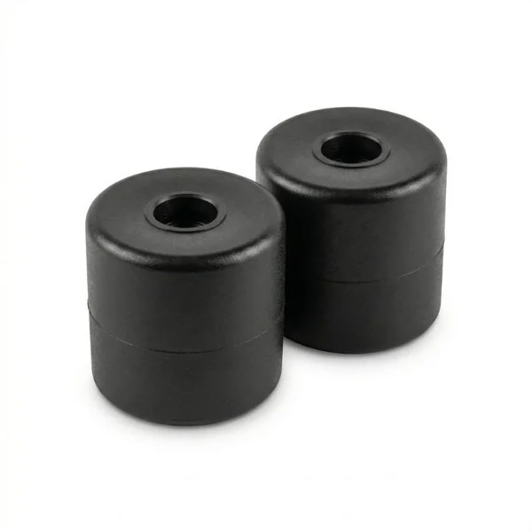 Lot de 2 demis cônes pour bobine de treuil noire
