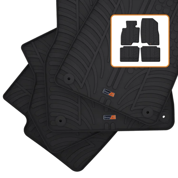 Mazda 6 Saloon Rubber Car Mats (2012-2023)