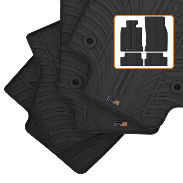 Mini 3 Door Hatchback Rubber Car Mats (2006-2013)