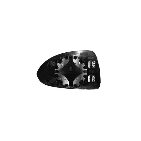 Miroir Glace rétroviseur droit pour OPEL CORSA D phase 1, 2006-2010, dégivrant, à clipser, Neuf